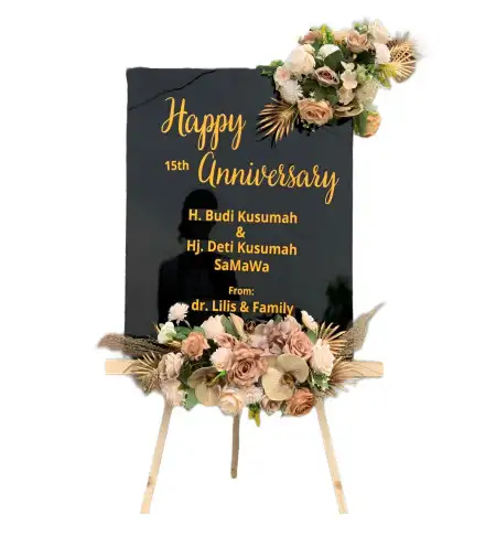 Papan Bunga Akrilik Balikpapan