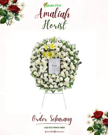 Krans Bunga Duka Balikpapan